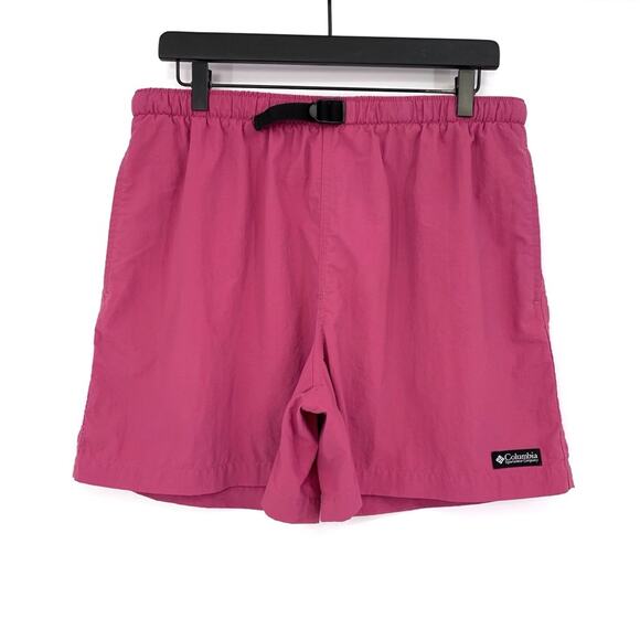 VTG COLUMBIA Baggies Shorts Pastel Pink L - Picture 1 of 8